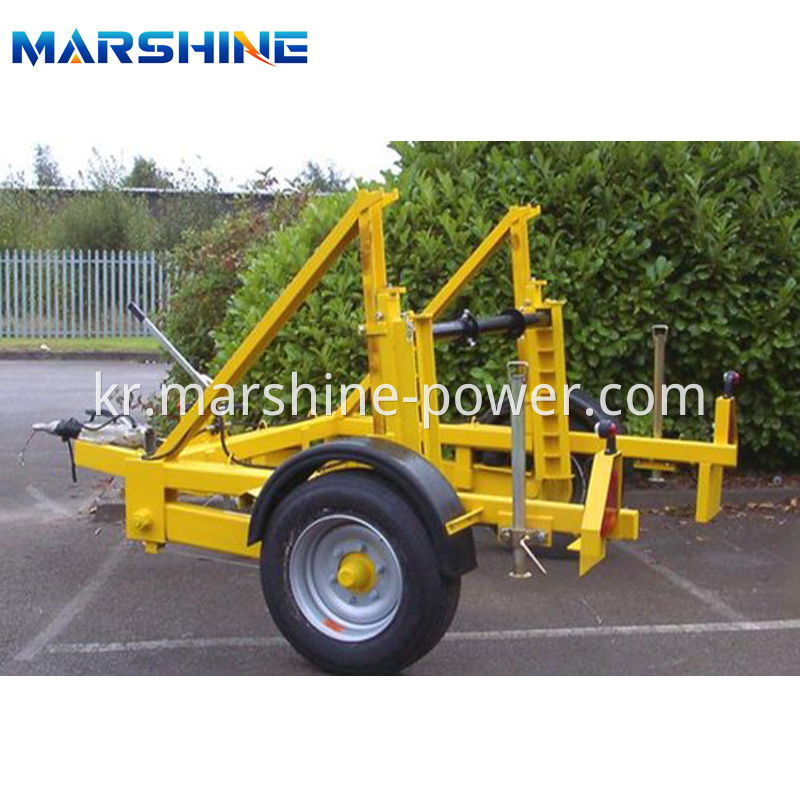 Self Loading Cable Trailer For Sale Jpg